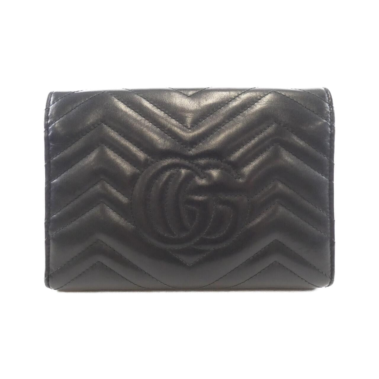 Gucci GG Marmont Quilted Chevron Leather Shoulder Bag
