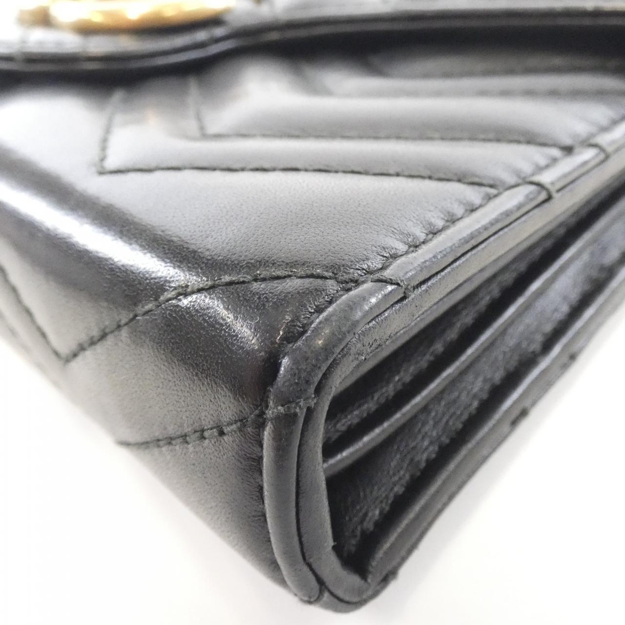 Gucci GG Marmont Quilted Chevron Leather Shoulder Bag