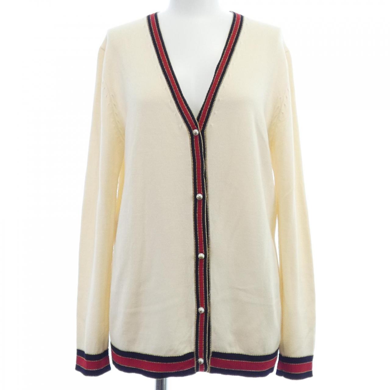 Gucci 411610-X5793 Wool Cardigan