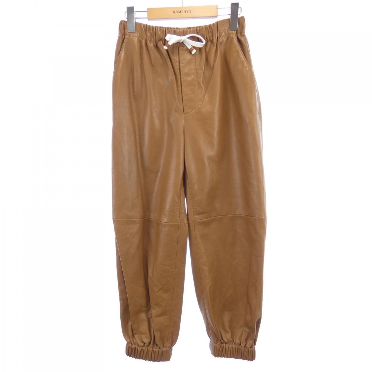 Gucci Lamb Leather Pants