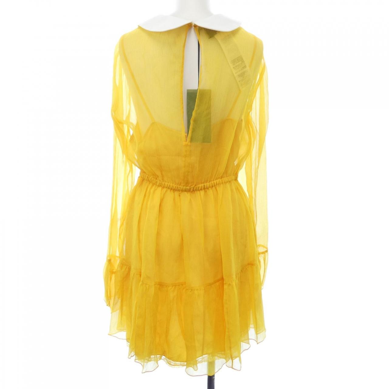 Gucci 728125 ZAL3Y Silk Dress