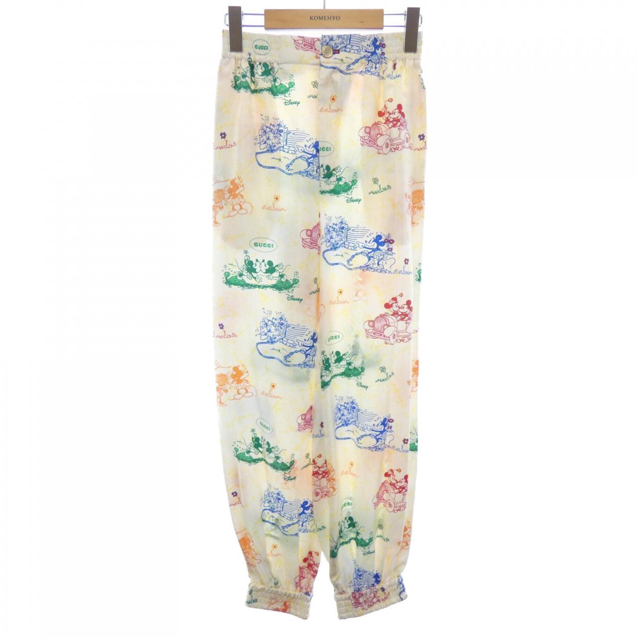 Gucci DISNEY 100% Silk Pants