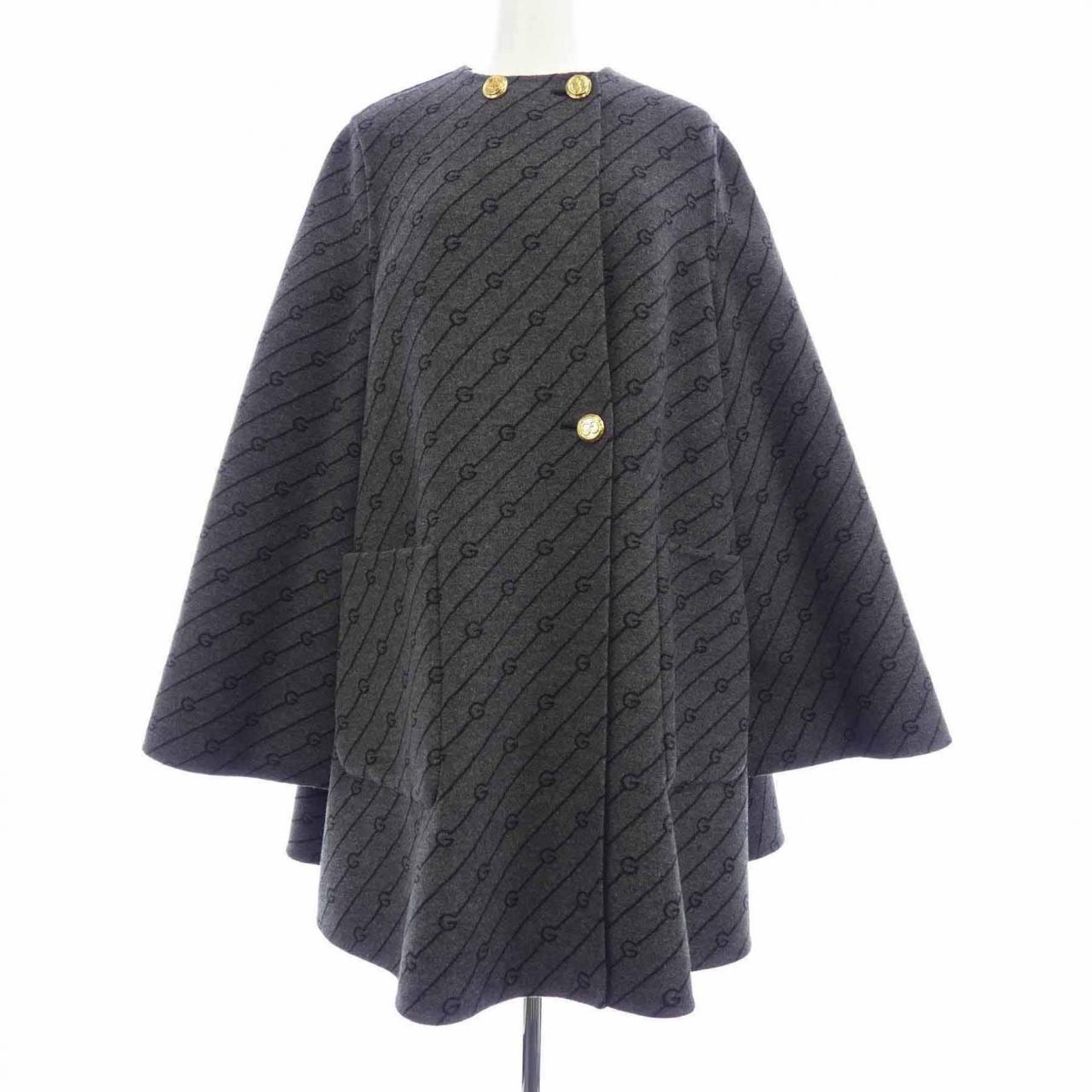 Gucci Diagonal G Wool Coat
