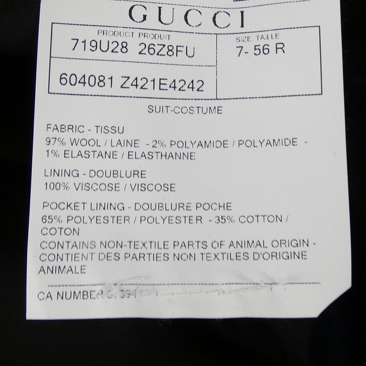 Gucci 604081 Z421E Suit