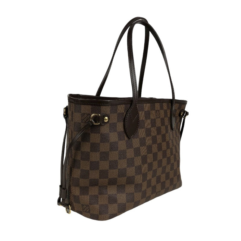 Louis Vuitton Neverfull PM  Damier Canvas Tote Bag