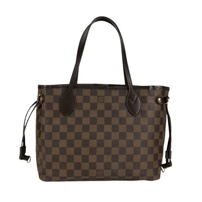 Louis Vuitton Neverfull PM  Damier Canvas Tote Bag