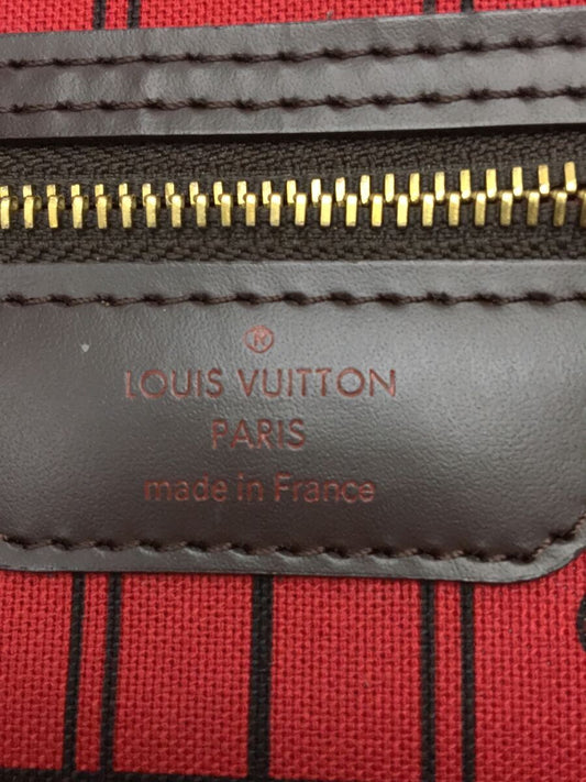 Louis Vuitton Neverfull GM Damier Ebene PVC Tote Bag
