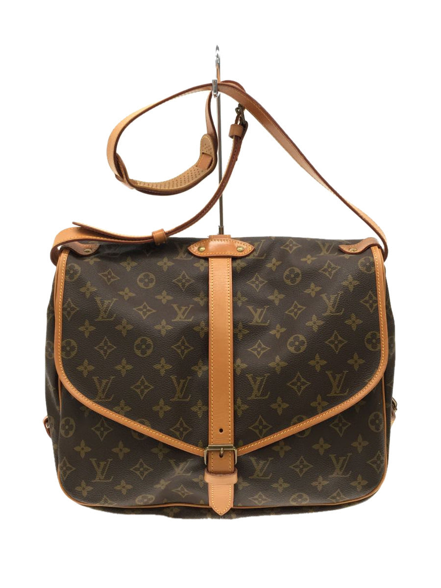 Louis Vuitton Saumur PVC Monogram Shoulder Bag
