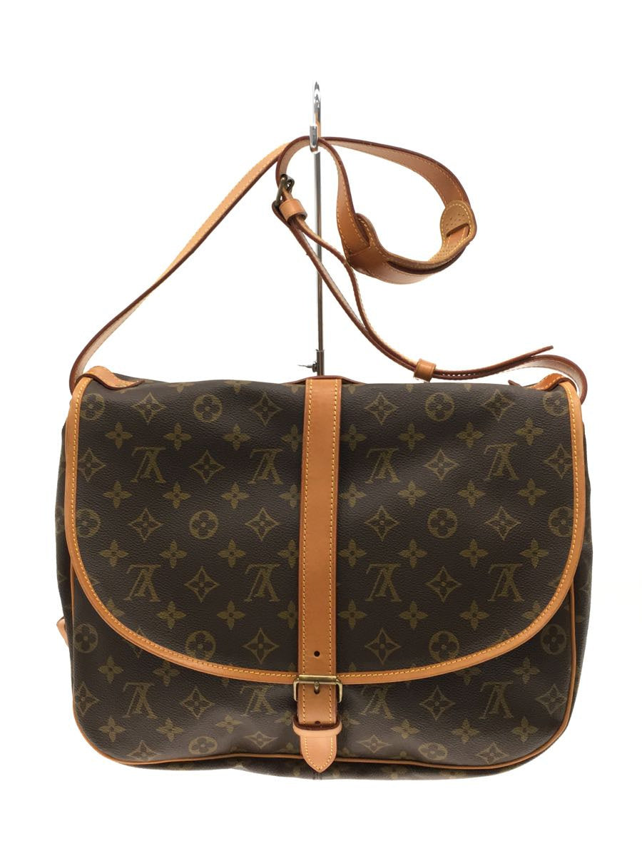 Louis Vuitton Saumur PVC Monogram Shoulder Bag