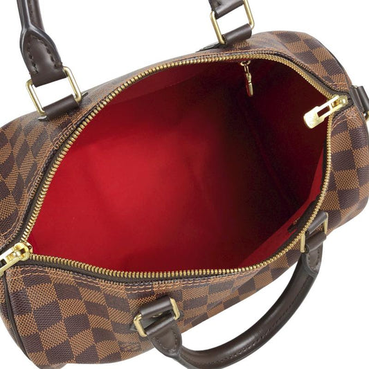 Louis Vuitton Speedy Bandouliere 30 Damier Ebene Handbag