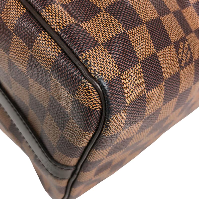 Louis Vuitton Speedy Bandouliere 30 Damier Ebene Handbag