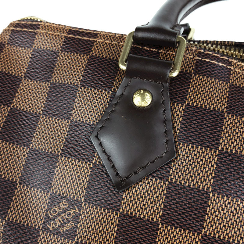 Louis Vuitton Speedy Bandouliere 30 Damier Ebene Handbag