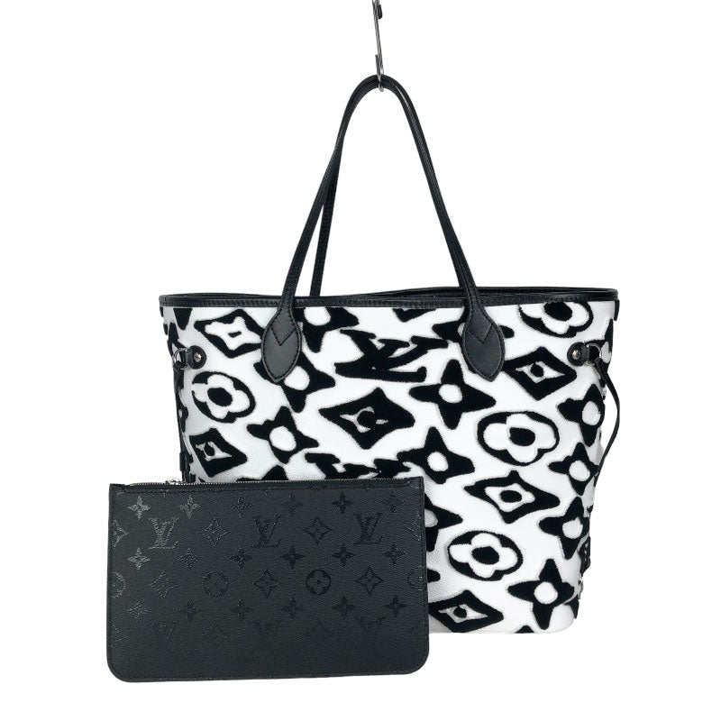 Louis Vuitton Neverfull MM Monogram Tufted Canvas Tote Bag