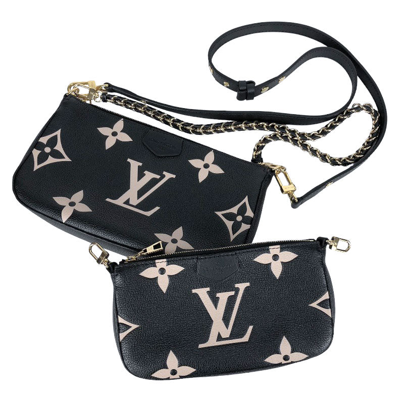 Louis Vuitton Pochette Monogram Implant Shoulder Bag