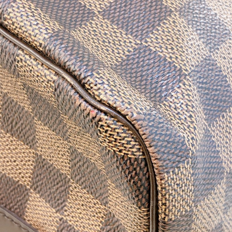 Louis Vuitton Speedy Bandouliere Damier Ebene Boston Bag