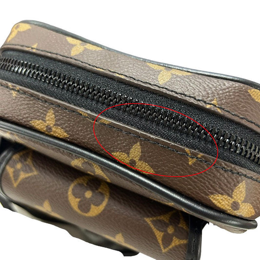Louis Vuitton Christopher Wearable Wallet Monogram Macassar Shoulder Bag
