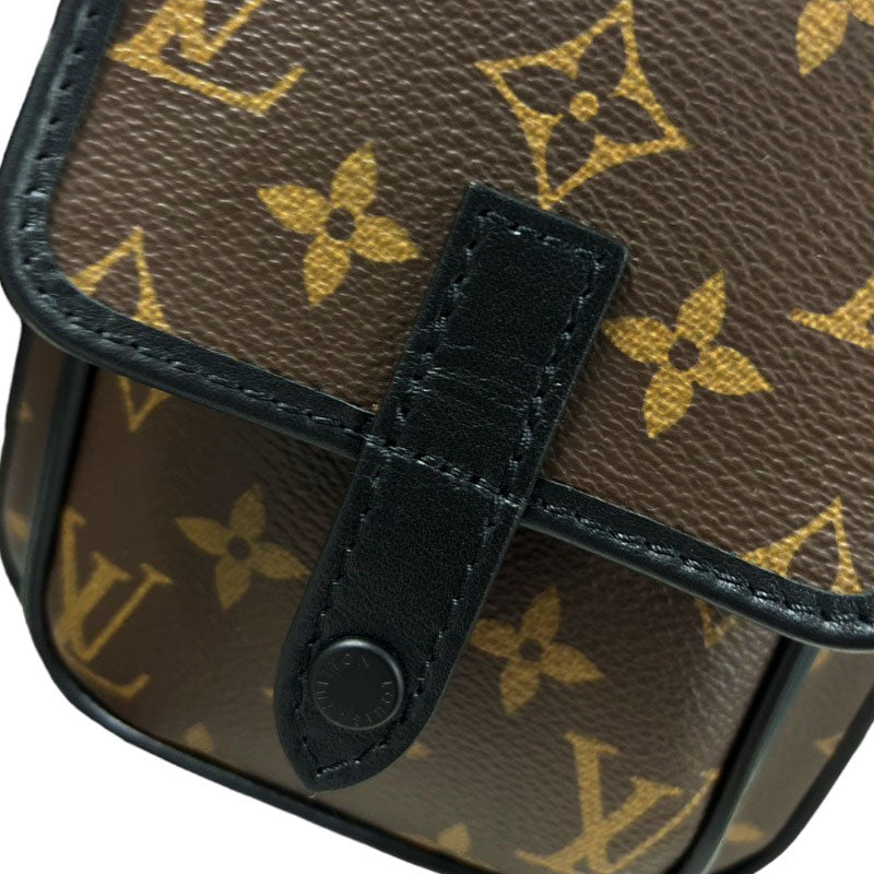 Louis Vuitton Christopher Wearable Wallet Monogram Macassar Shoulder Bag