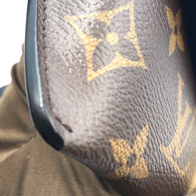 Louis Vuitton Padlock On Strap Monogram Canvas Shoulder Bag Noir