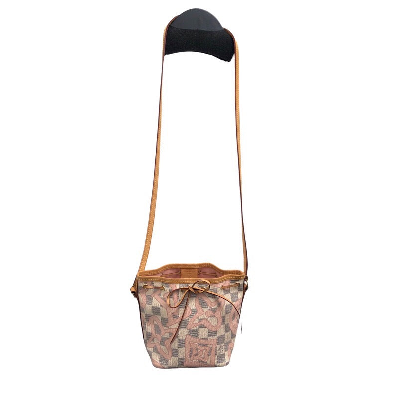Louis Vuitton Nanonoe Damier Azur Canvas Shoulder Bag