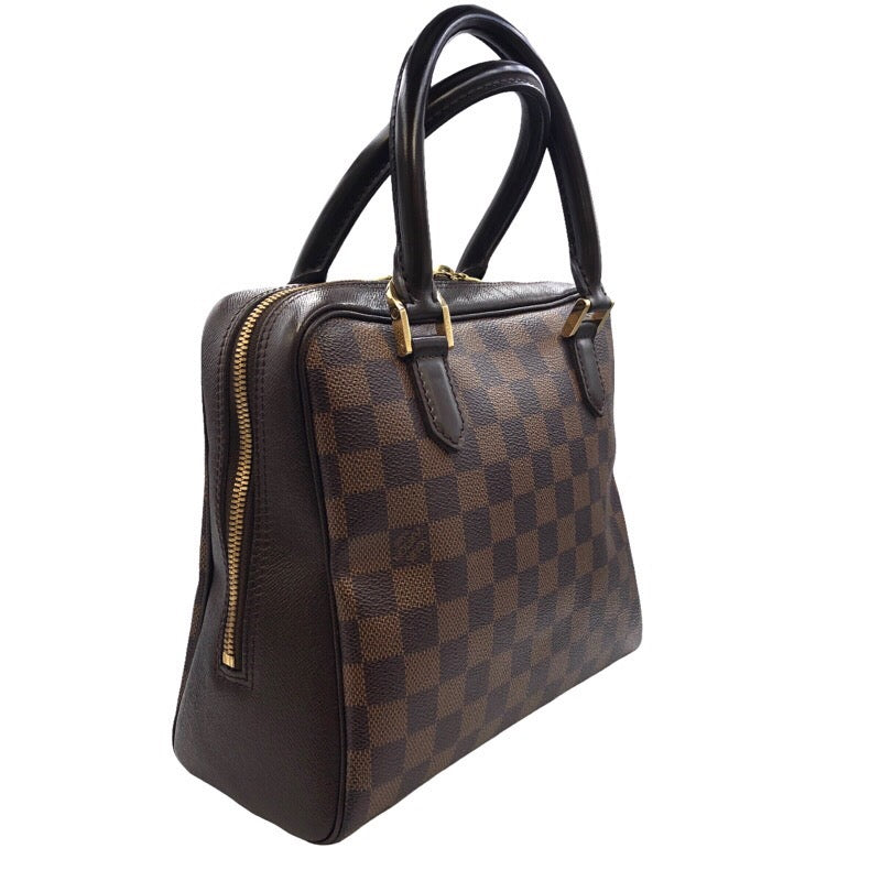 Louis Vuitton Damier Canvas Brera Handbag brown