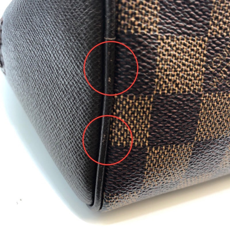 Louis Vuitton Damier Canvas Brera Handbag brown