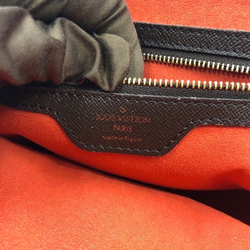 Louis Vuitton Damier Canvas Brera Handbag brown