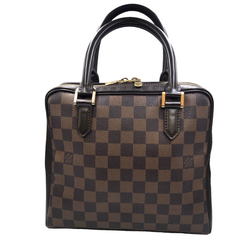 Louis Vuitton Damier Canvas Brera Handbag brown
