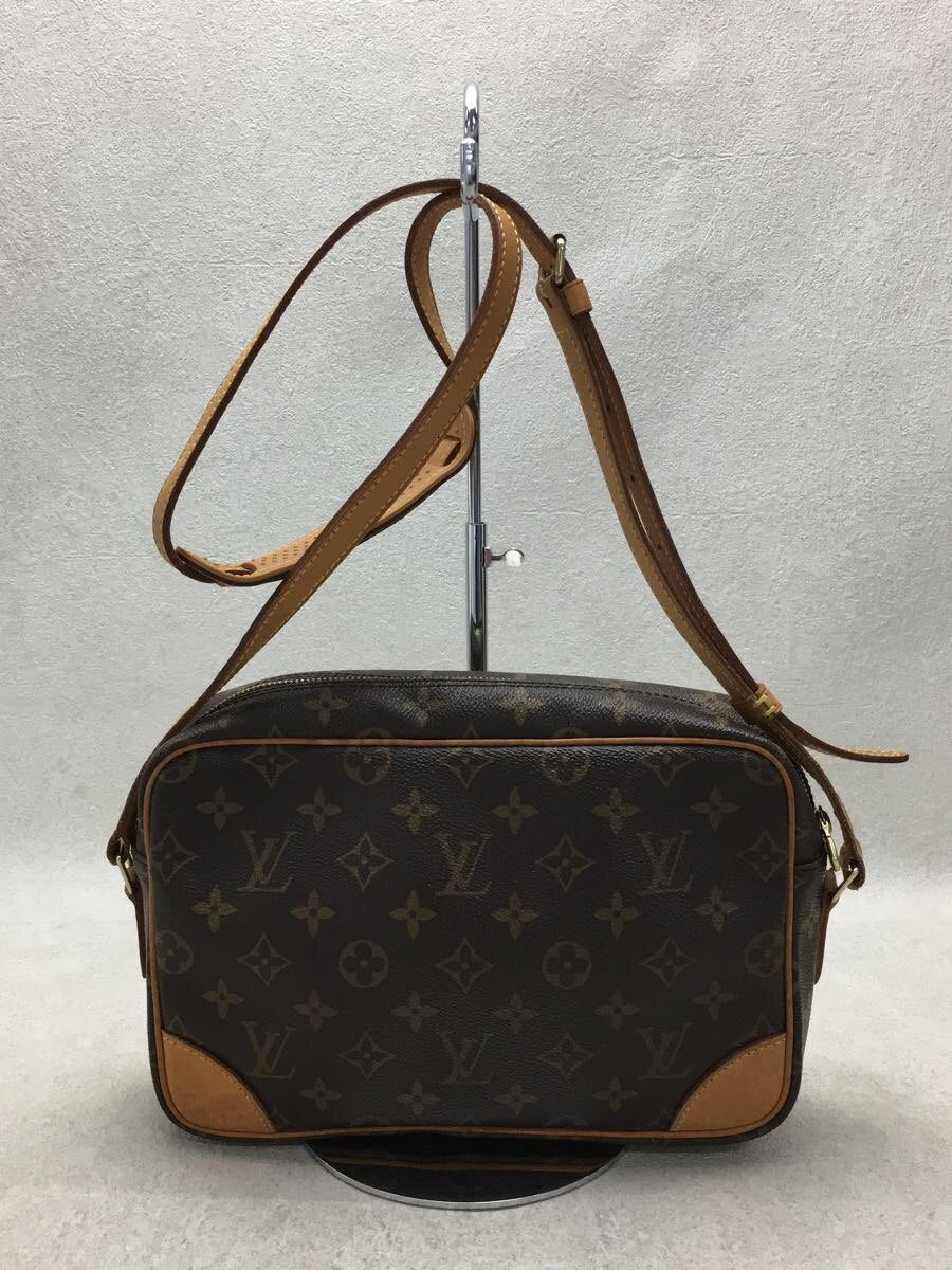Louis Vuitton Shoulder Bag Trocadero Monogram PVC Brown