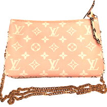 Louis Vuitton Pochette Double Zip Monogram Shoulder Bag