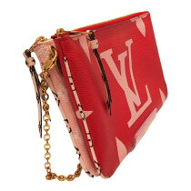 Louis Vuitton Pochette Double Zip Monogram Shoulder Bag