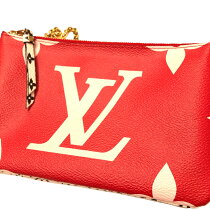 Louis Vuitton Pochette Double Zip Monogram Shoulder Bag