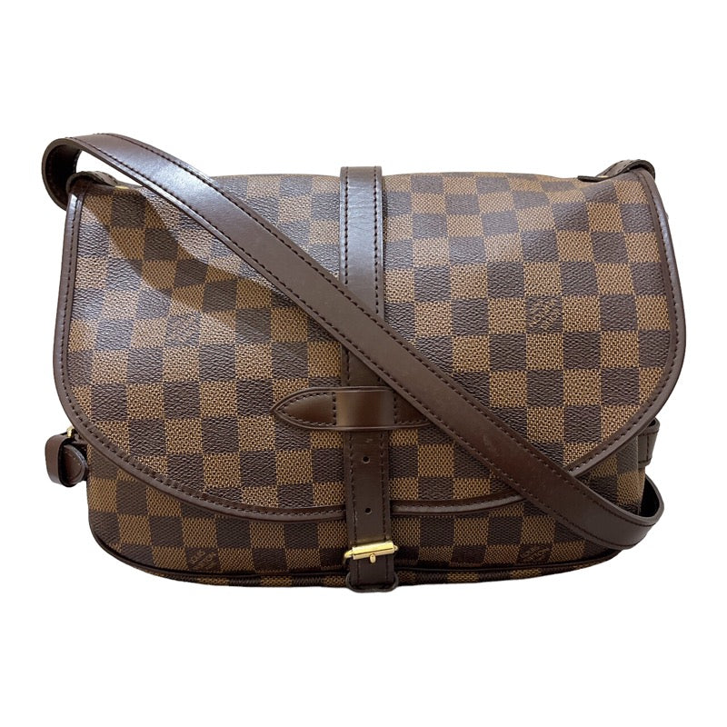 Louis Vuitton Saumur 30 Damier Canvas Shoulder Bag