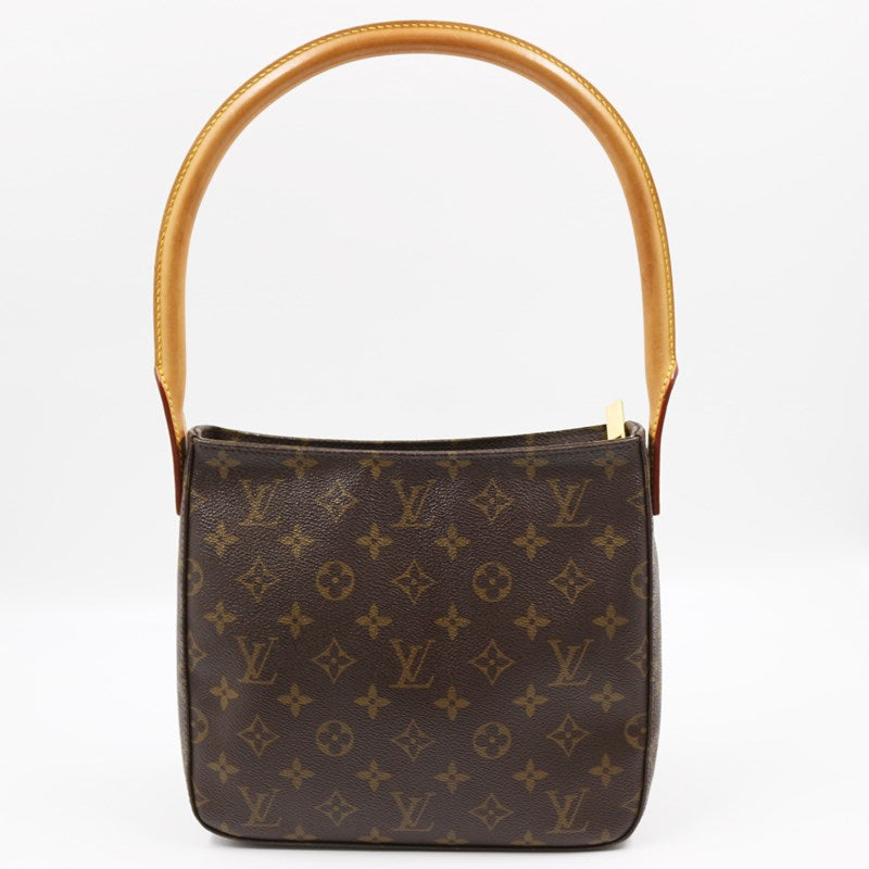 Louis Vuitton  Looping MM  Monogram Canvas Leather Tote Bag