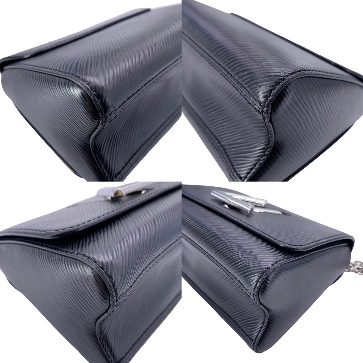 Louis Vuitton Twist PM Shoulder Messenger Bag Black