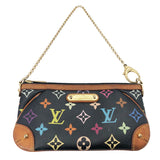 Louis Vuitton Pochette MM Shoulder Bag Noir Black Chain Ladies