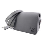 Louis Vuitton Messenger Shoulder Bag Fastline Wearable Wallet Aerogram Leather Gray