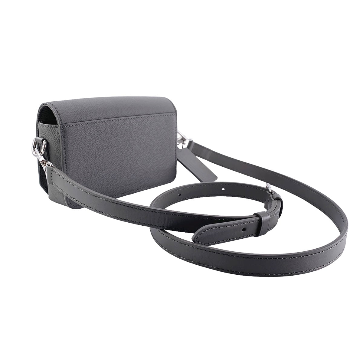 Louis Vuitton Messenger Shoulder Bag Fastline Wearable Wallet Aerogram Leather Gray
