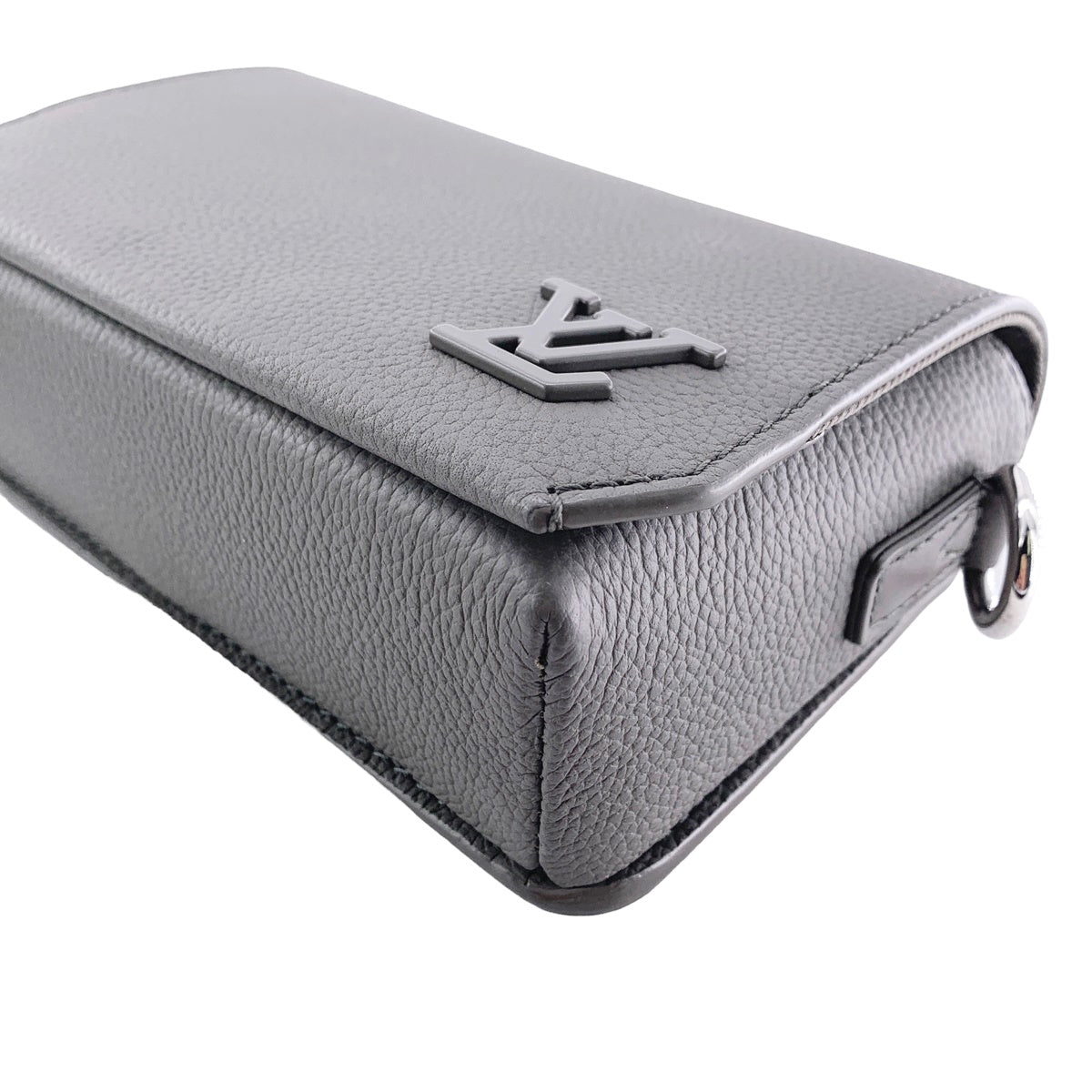 Louis Vuitton Messenger Shoulder Bag Fastline Wearable Wallet Aerogram Leather Gray
