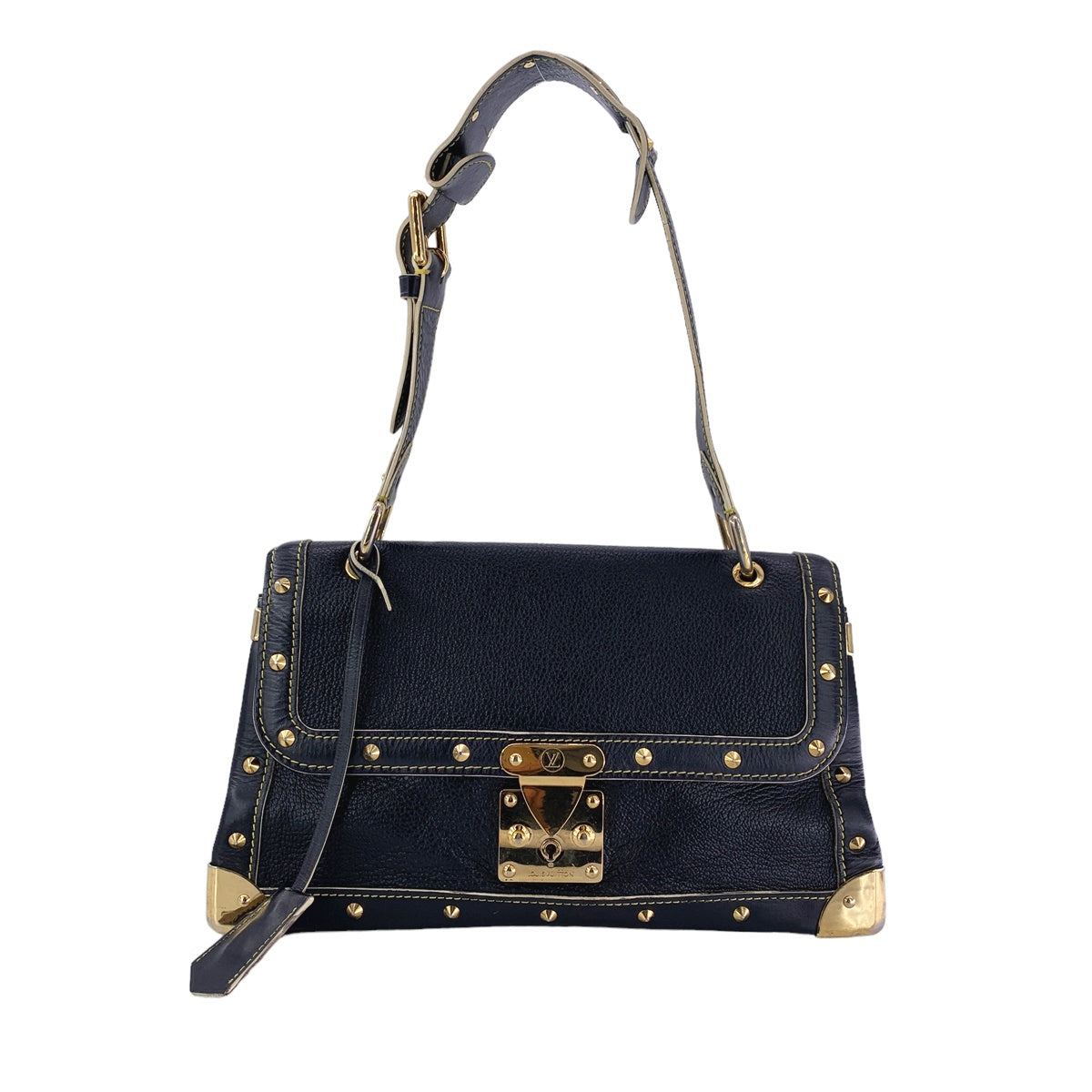Louis Vuitton Tarantieu Messenger Shoulder Bag Black