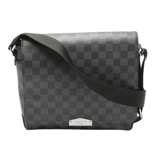 Louis Vuitton Damier Graphite District PM Shoulder Bag