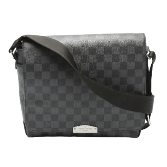 Louis Vuitton Damier Graphite District PM Shoulder Bag