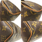 Louis Vuitton Mini Speedy Monogram Canvas Handbag Brown
