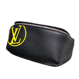 Louis Vuitton Body Waist Pouch Epi LV Circle Bum Bag Noir