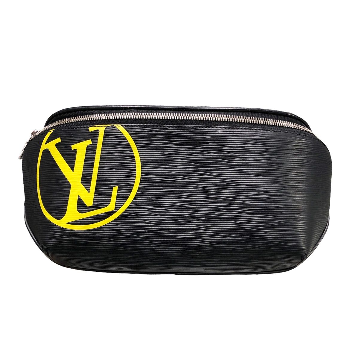Louis Vuitton Body Waist Pouch Epi LV Circle Bum Bag Noir