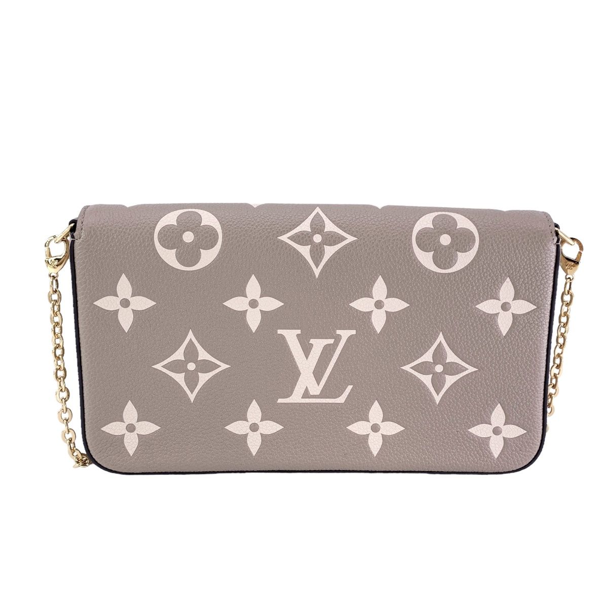 Louis Vuitton Shoulder Bag Monogram Empreinte Pochette Félicie Tourtrail Crème