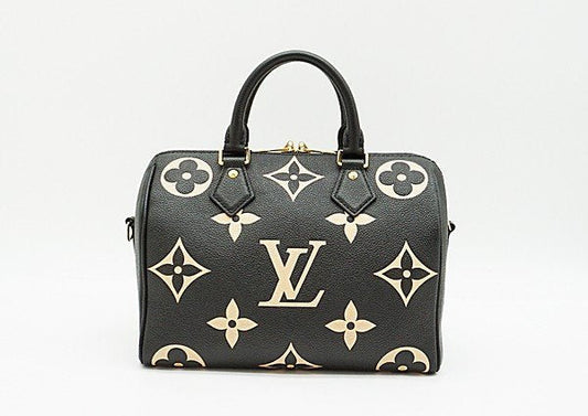 Louis Vuitton Speedy Bandouliere Monogram Implant Boston bag