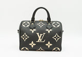 Louis Vuitton Speedy Bandouliere Monogram Implant Boston bag