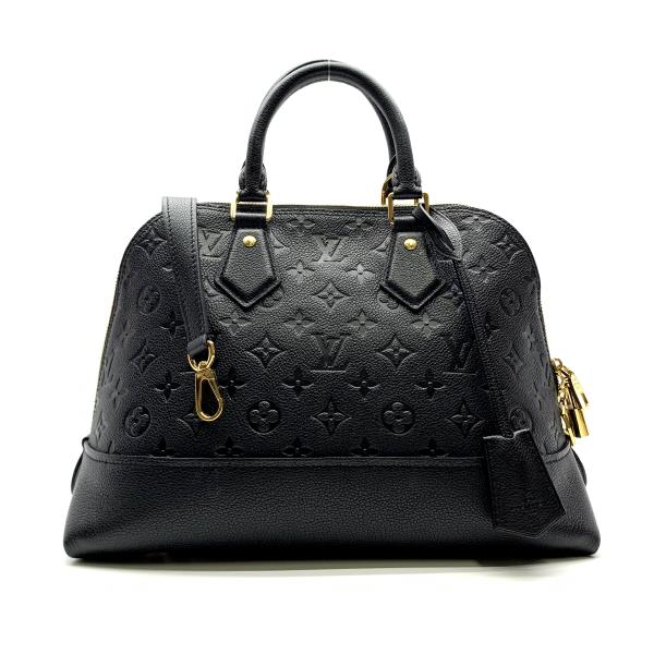 Louis Vuitton Neo Alma PM Monogram Emplant Black Noir Handbag