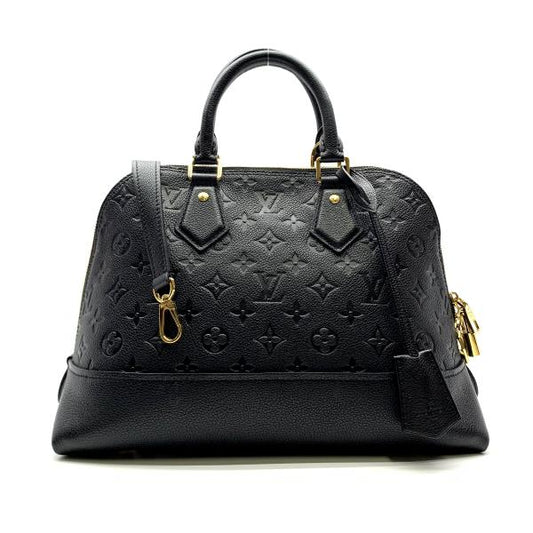 Louis Vuitton Neo Alma PM Monogram Emplant Black Noir Handbag