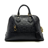 Louis Vuitton Neo Alma PM Monogram Emplant Black Noir Handbag
